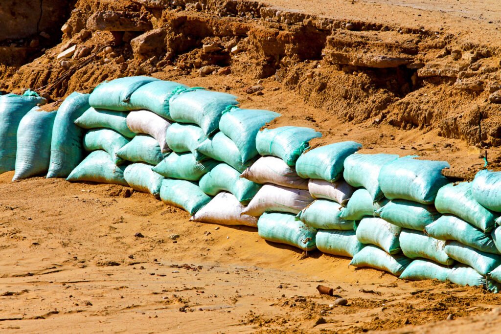 Sand Bags for Drainage and Flood Prevention