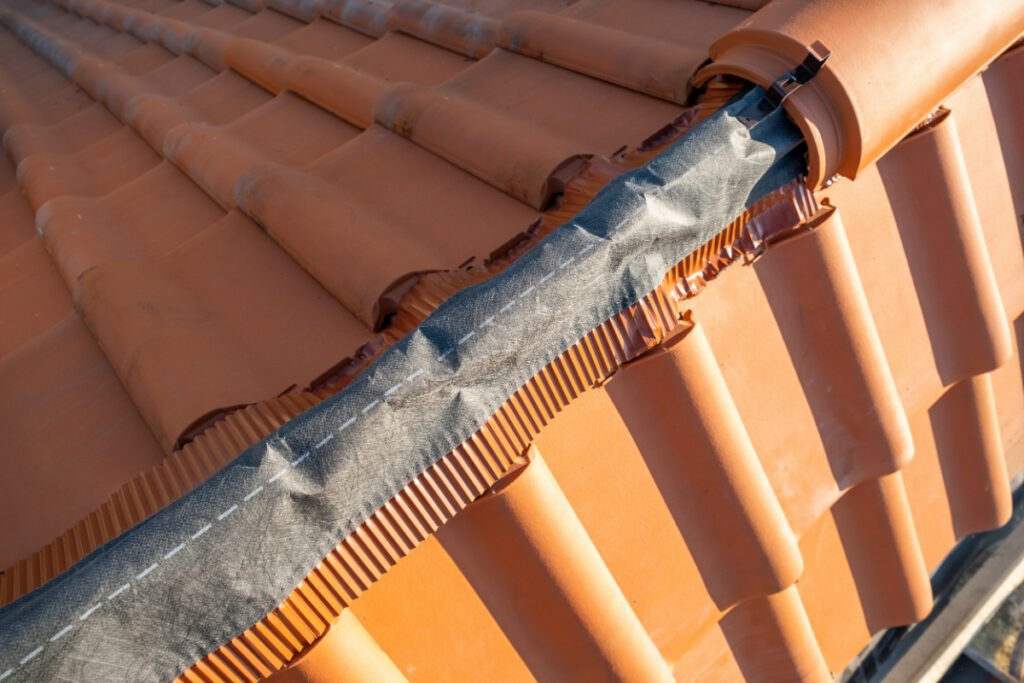 Insulated Ridge Vent on Roof