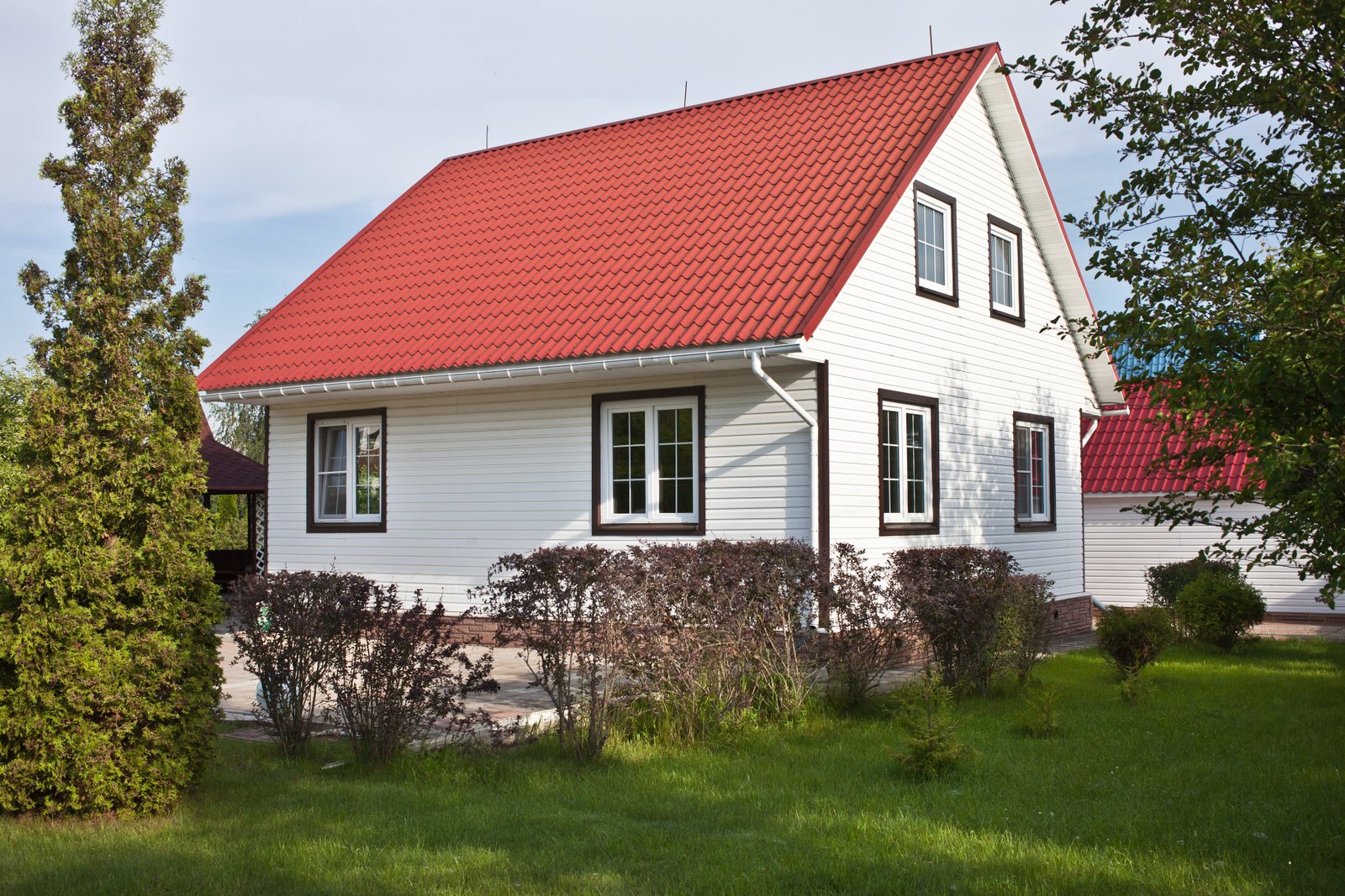House With Red Roofs 
