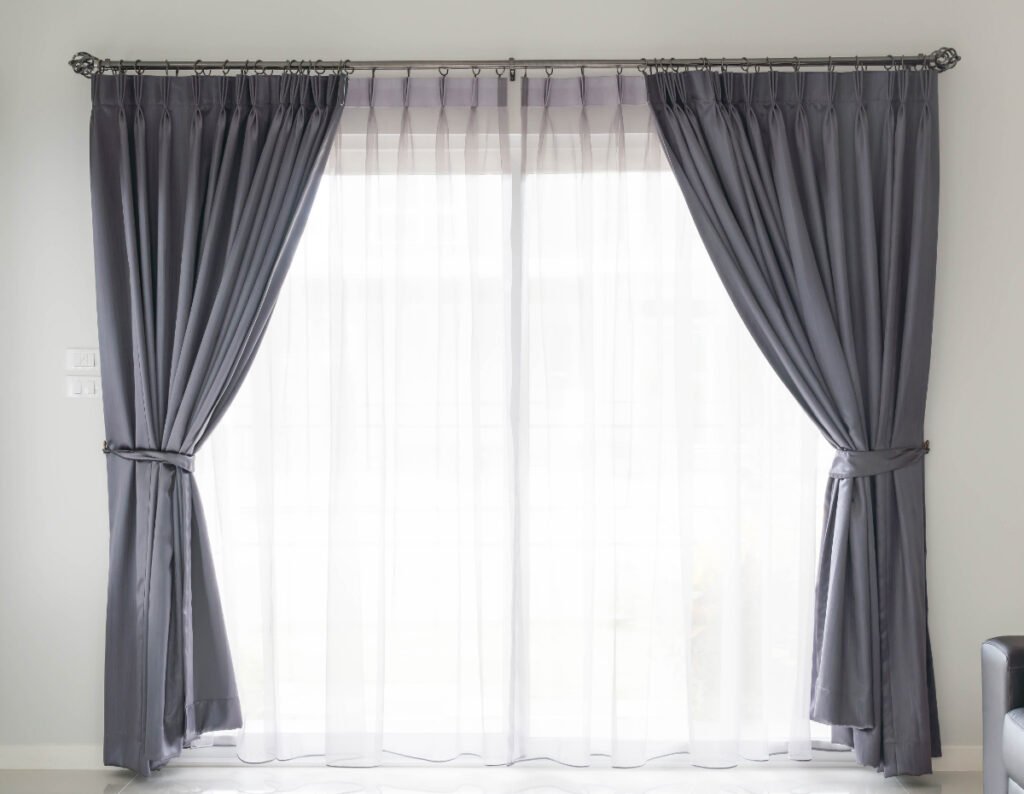 Neutral Gray Curtains