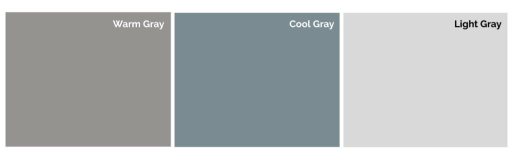 Shades of Gray - Warm, Cool & Light