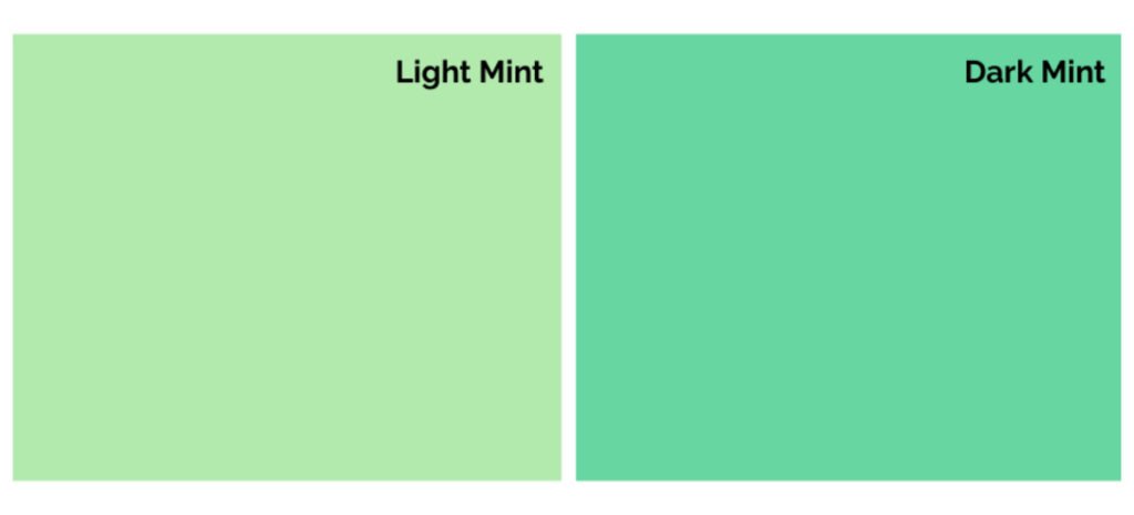 Shades of Light & Dark Mint