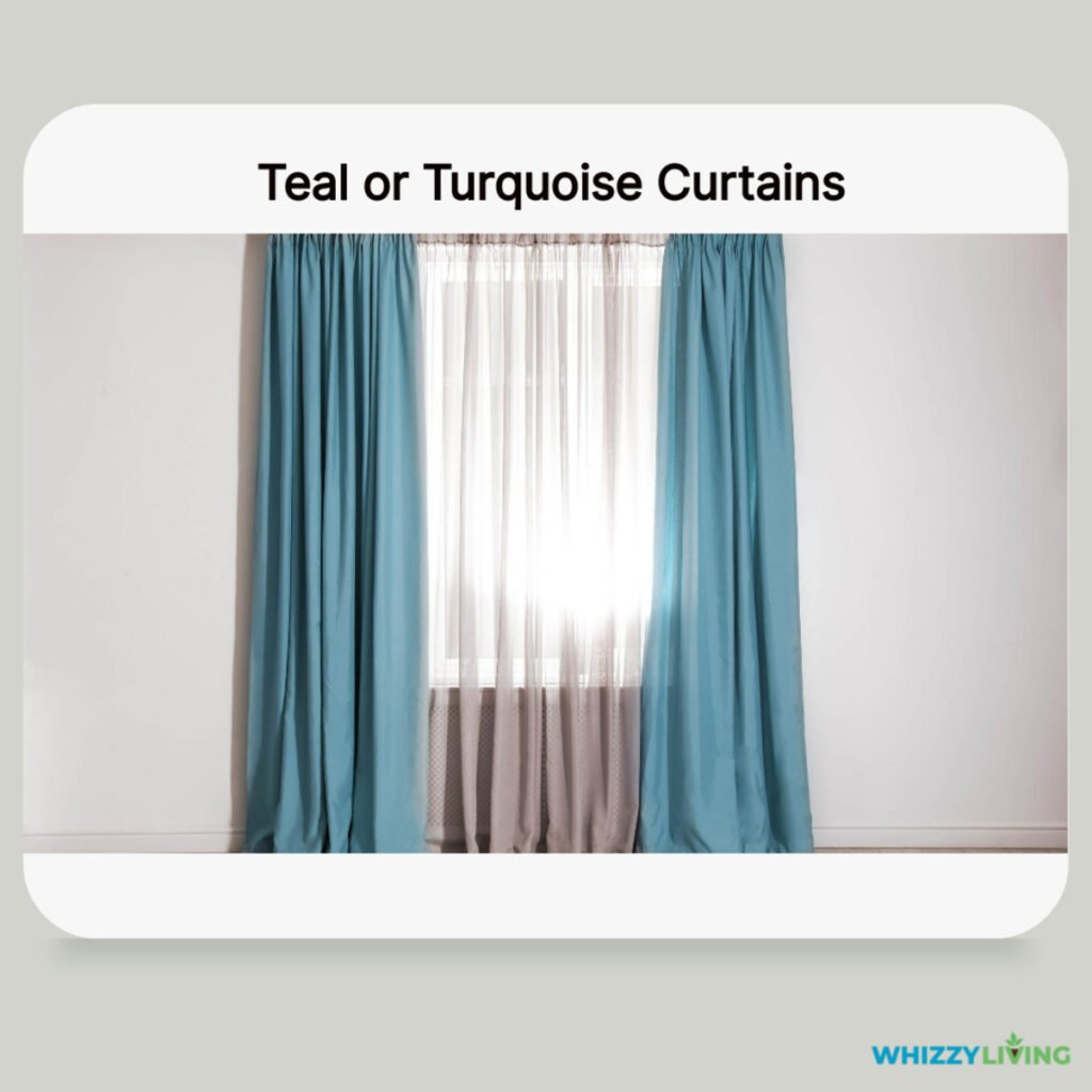 Teal or Turquoise Curtains