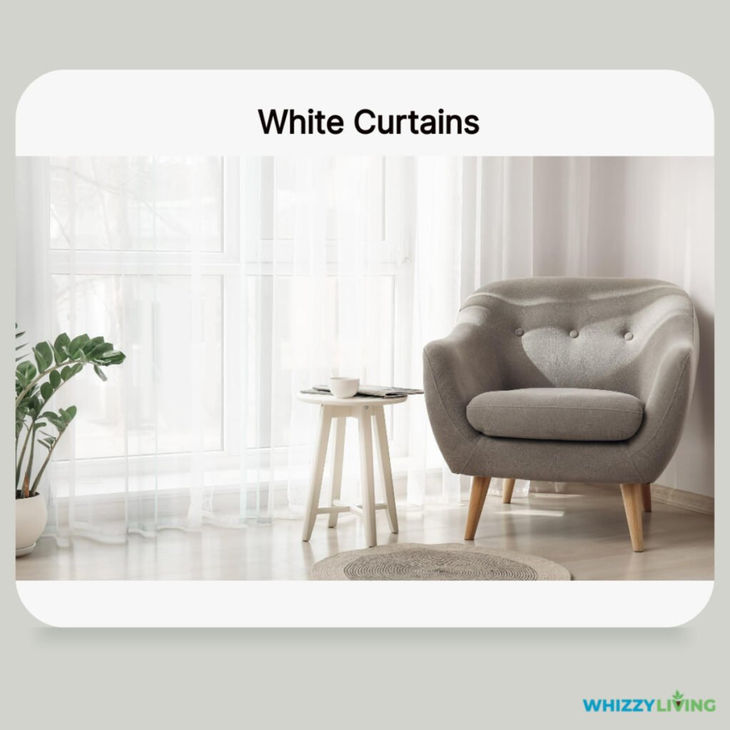 White or Sheer Curtains