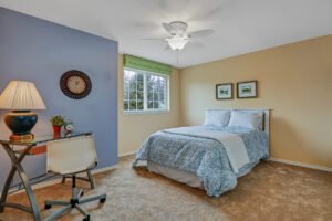 Accent Wall in a Tan Room