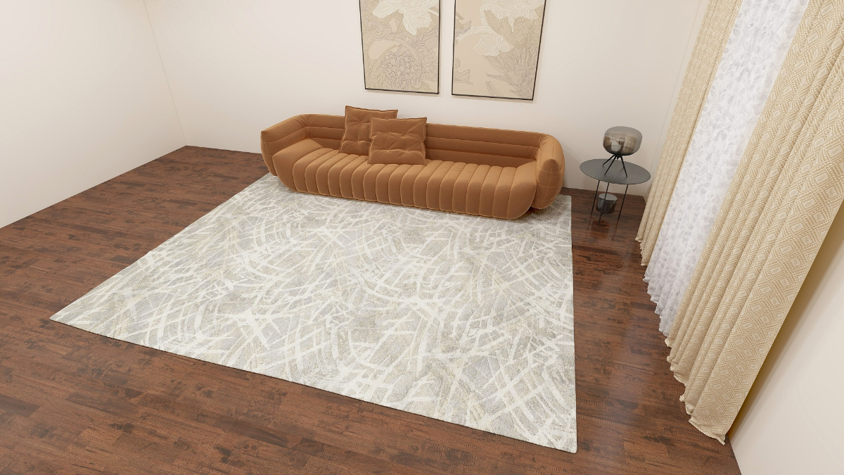 Light Greige Rug 16 Trendiest Rug Colors to Use On Dark Wood Floors In 2024
