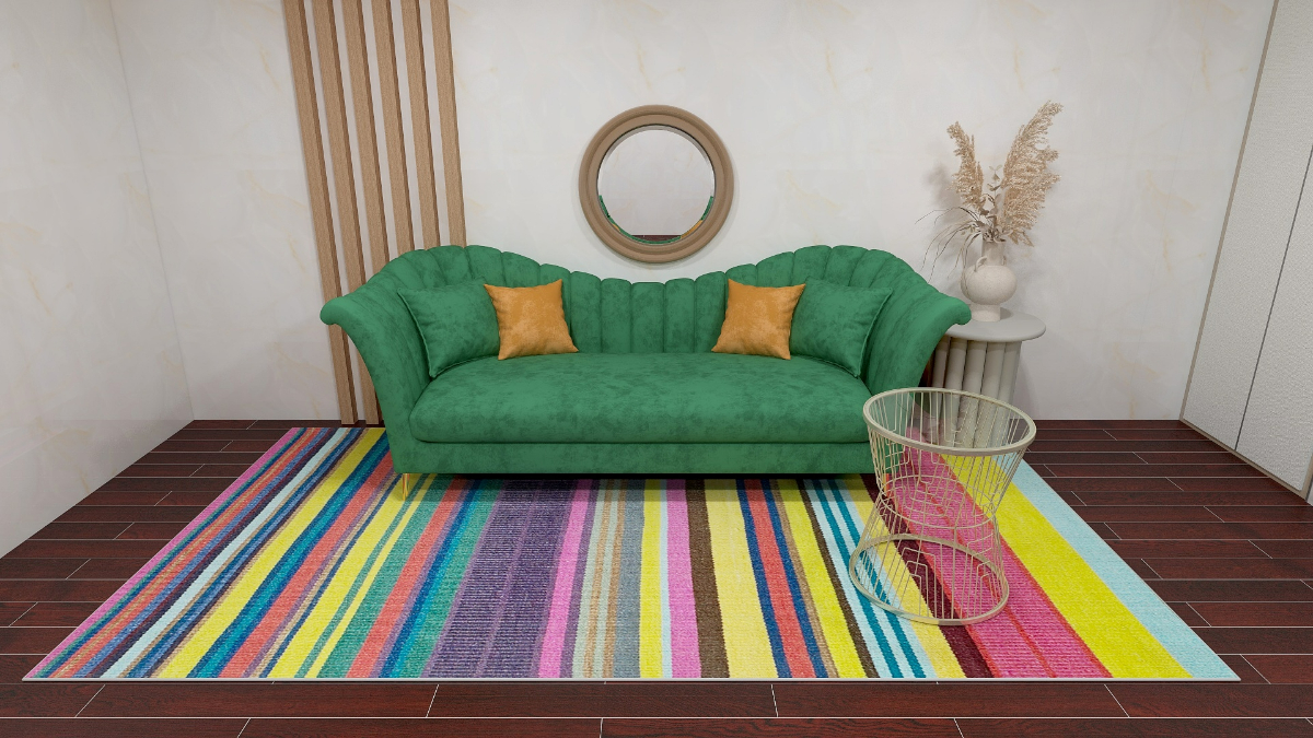 Best Rug Colors to Pair with Green Couch (15 Designer Ideas)
