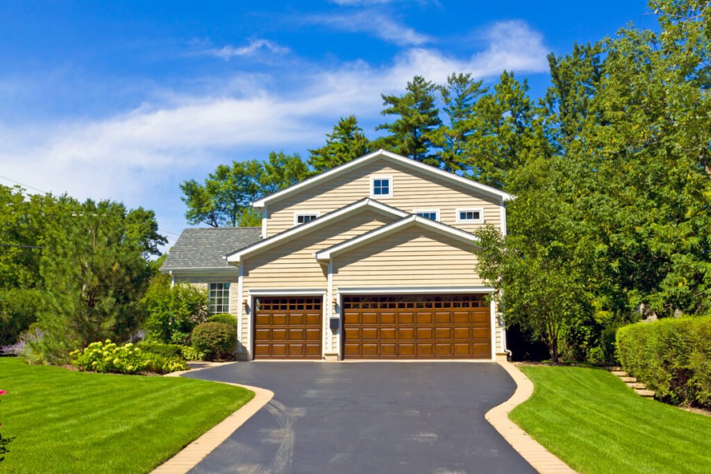 Brown Garage Door