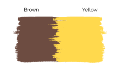 Brown & Yellow