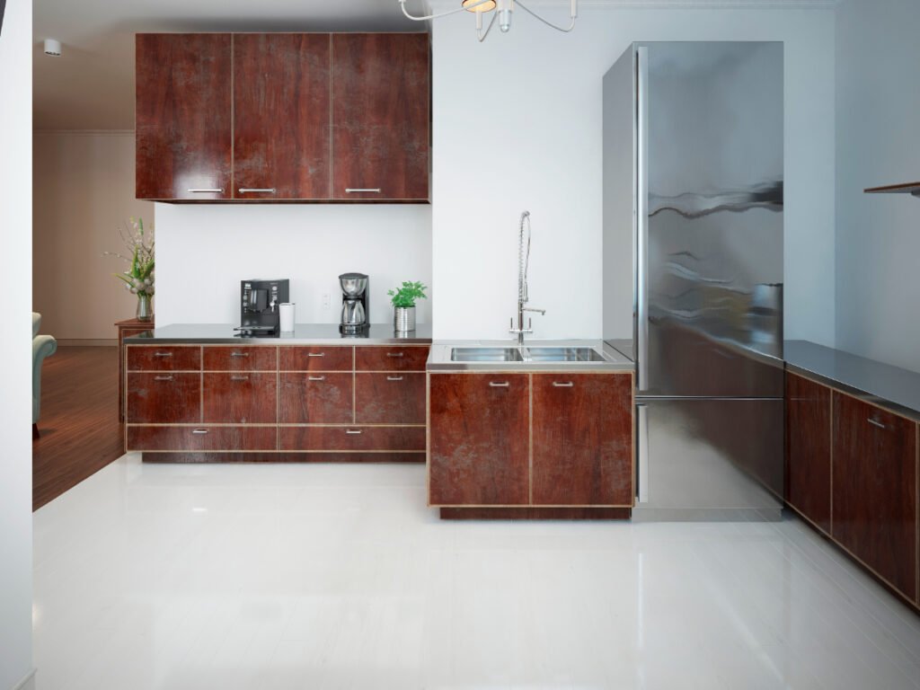 Chocolate Brown Cabinets