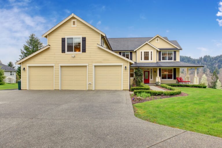 Garage Door For Yellow House