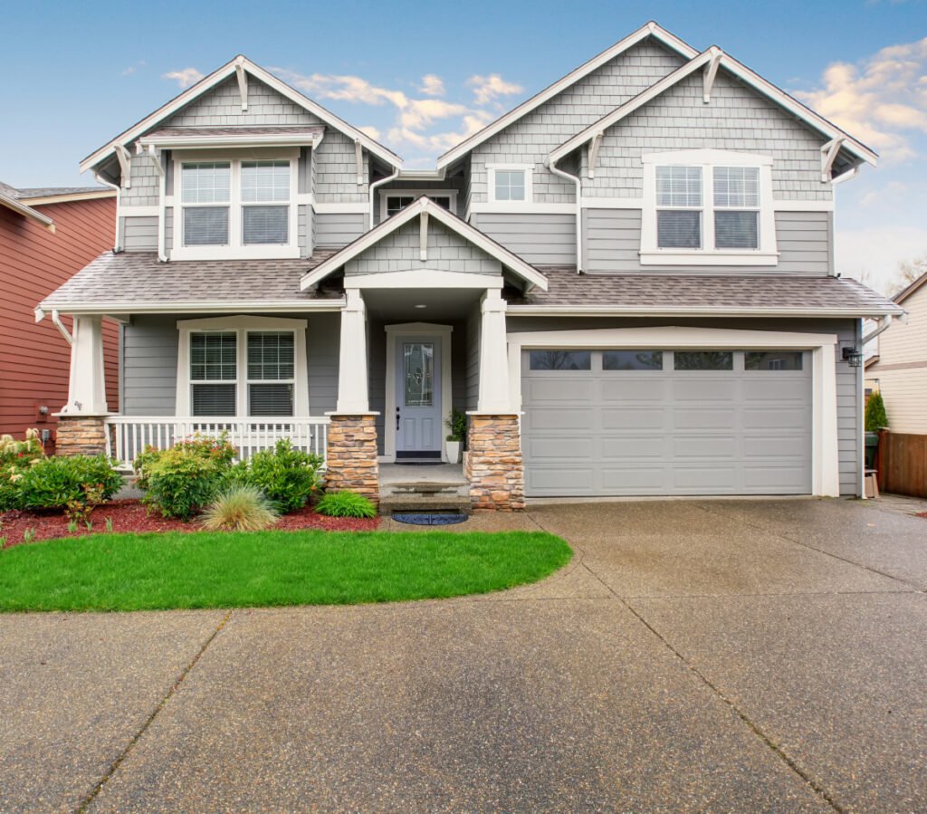 Gray Garage Door