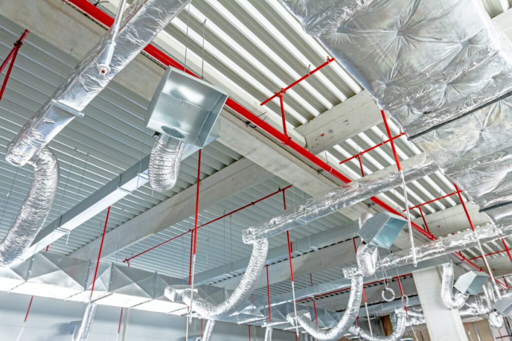 Insulate Steel Ceiling