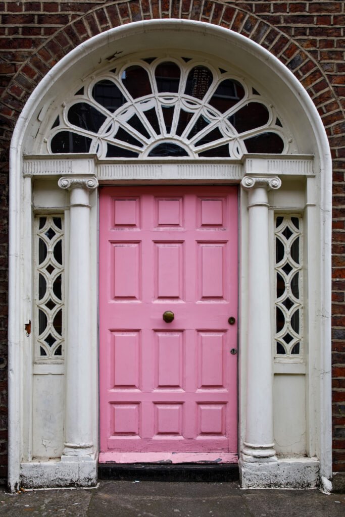 Pink Front Door