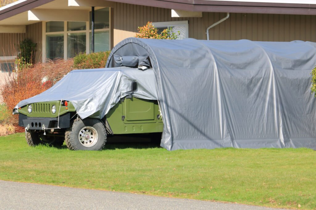 Quonset Hut for Vehicles