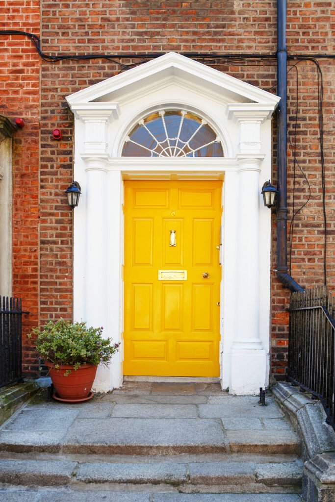 Radiant Yellow Front Door