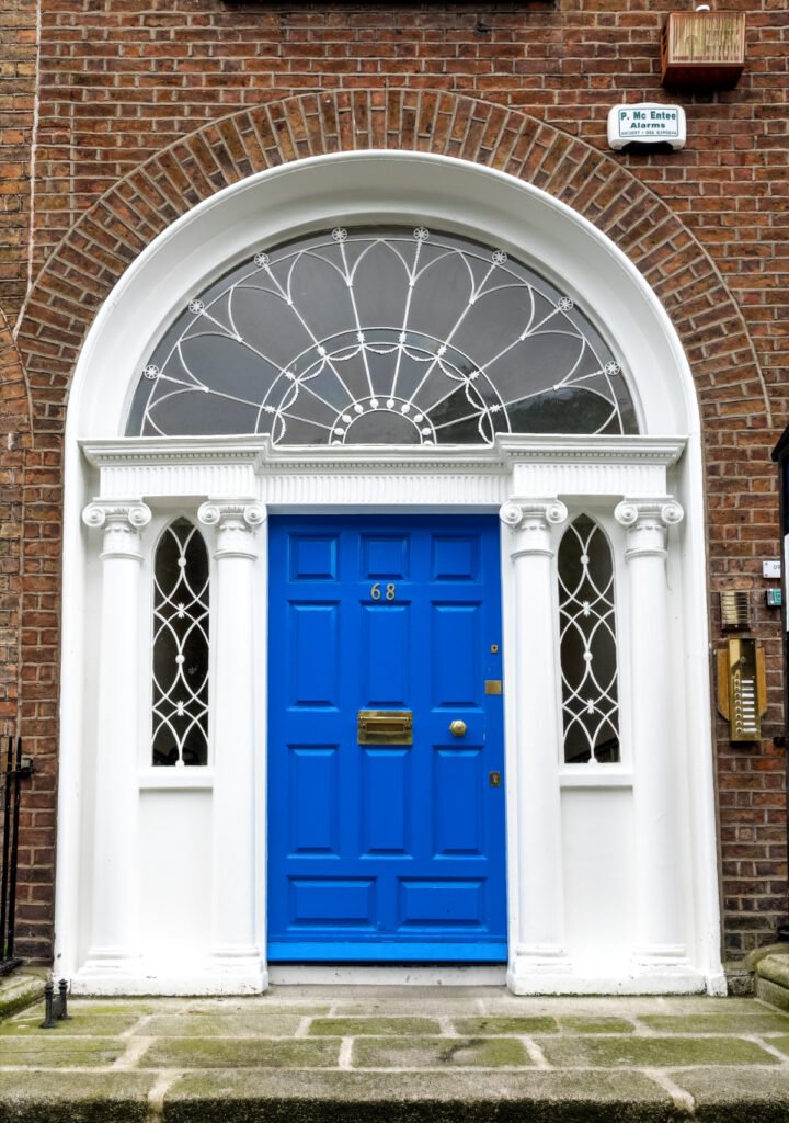 Royal Blue Front Door