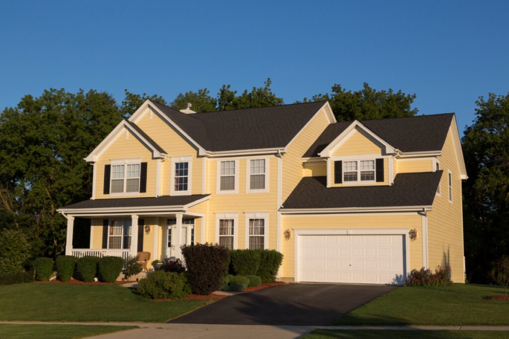 White Garage Door