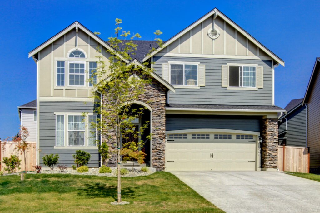 Yellow Garage Door Color