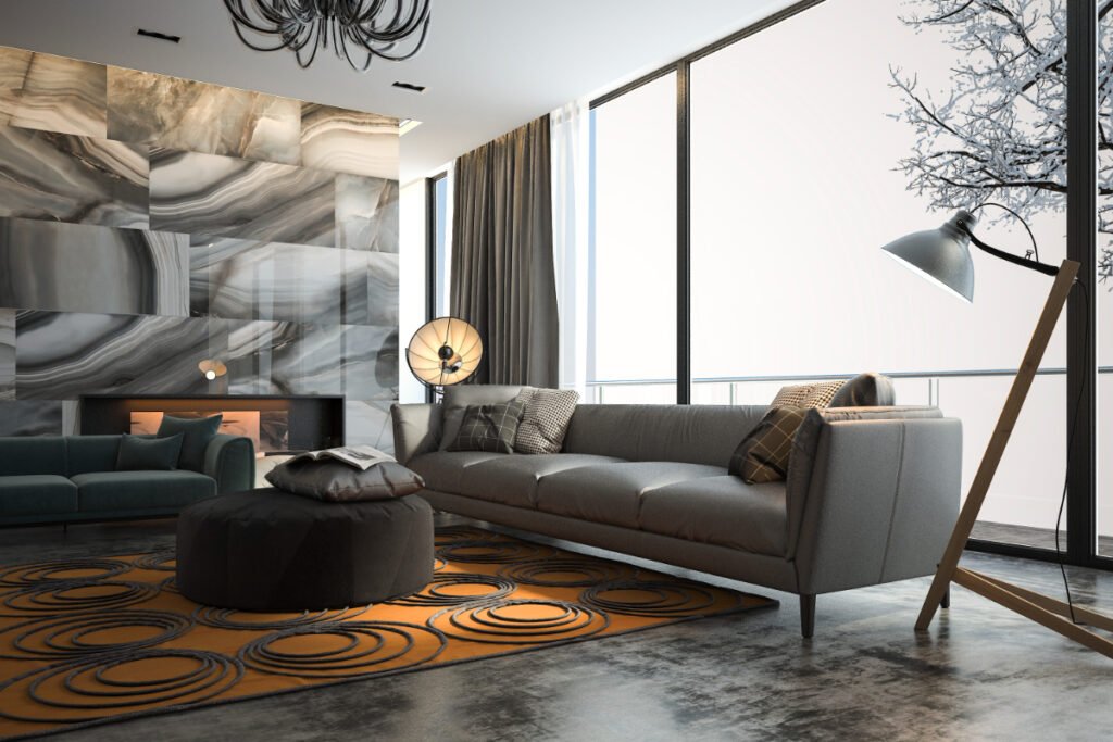 Gray Furniture Dark Wood Floors Living Room Ideas