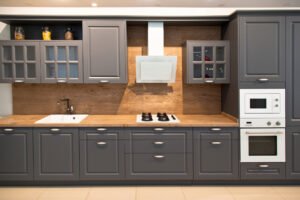 Hardware Goes With Gray Cabinets