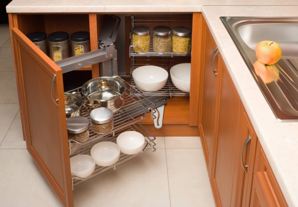 Lower Cabinets With Grocery