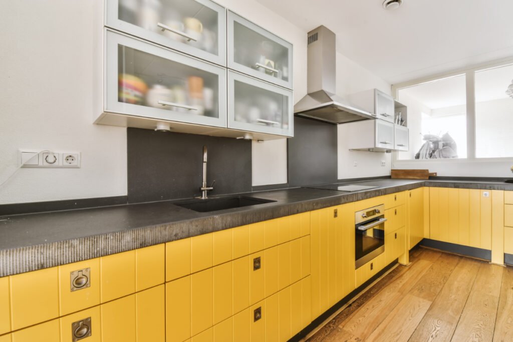 Yellow Cabinets