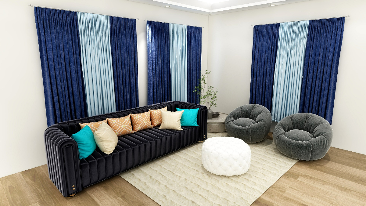 12 Trending Curtain Colors for Black Couch (With Images)