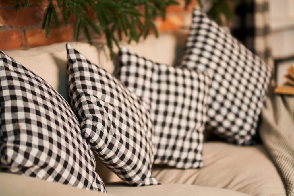 Checkered and Plaid Pillows