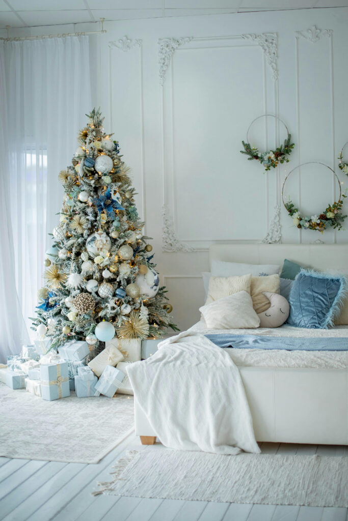 Snowy Bedding for Christmas